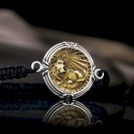 925 Ayar Gümüş Aslan Burcu Bileklik