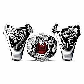 Ali Gaffar Okkan Pmyo Yüzüğü 13.Donem Tuğralı