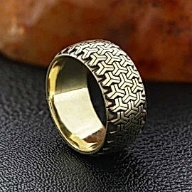 Özel Tasarım 925 Ayar Gümüş Alyans