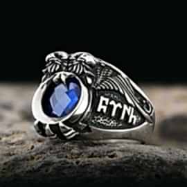 Atatürk İmzalı & Göktürkçe Türk Yüzük