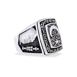 Atatürk Silüetli Yüzük Türkiye Haritalı Önce Vatan