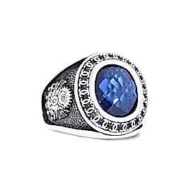 Ay İçinde Kurt Göktürkçe Türk Osmanlı Devlet Armalı Yüzük