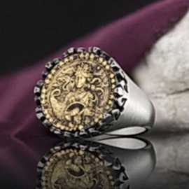 Başak Burcu 925 Ayar Gümüş Yüzük