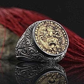 Başak Burcu Gümüş Yüzük