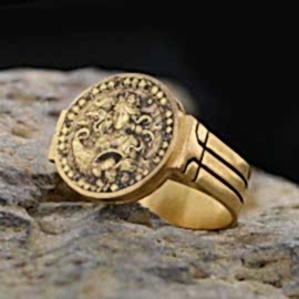 Başak Burcu Yüzük Gümüş 925 Ayar