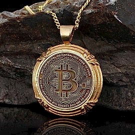 Bitcoin Hatıra Kolye