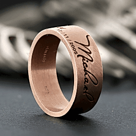 Çiftlere Özel Tasarım Rose Alyans