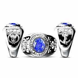 Deniz Astsubay Mezun Yüzüğü 1986