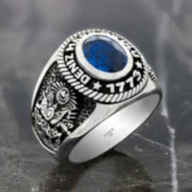 Taşlı Deniz Harp Okulu Anı Yüzüğü 240