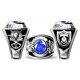 Deniz Kuvvetleri Komutanlığı TSK Logolu Yüzüğü