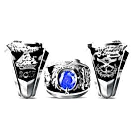 Deniz Kuvvetleri Yüzüğü 2017 TSK Logolu