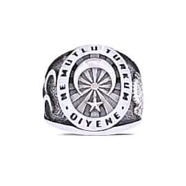 Devlet Armali Osmanli Yüzüğü Ne Mutlu Turkum Diyene