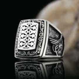 Devlet Armalı Tugralı Osmanlı Yüzük