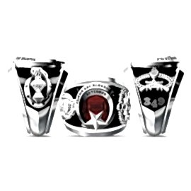 Eğirdir Dağ ve Komando Okulu Yüzüğü Asteğmen 349. Dönem