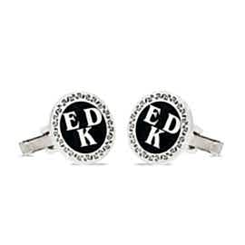 Gümüş Harfli Kol Düğmesi