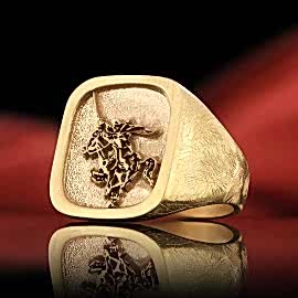 Hz Ali Yüzüğü Gümüş Özel Tasarım