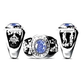 Işıklar Askeri Lisesi Yüzüğü 1987 - 120-8