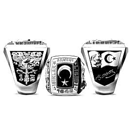 Işıklar Askeri Lisesi Yüzüğü 2008 - 152. Dönem