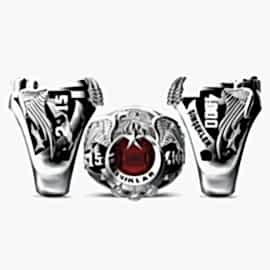 Işıklar Askeri Lisesi Yüzüğü Şimşekler 2015 - 4000