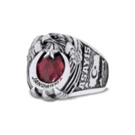 Jandarma Asayiş Türkiye Haritası Yüzüğü