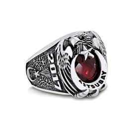 Jandarma Astsubay Yüzüğü Devlet Armalı 2017