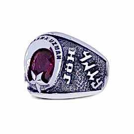 Jandarma Uzman JÖH Yüzüğü 2019 Göktürkçe Türk