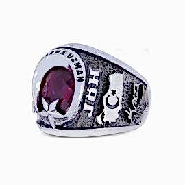 Jandarma Uzman JÖH Yüzüğü 2019 Türkiye Haritalı