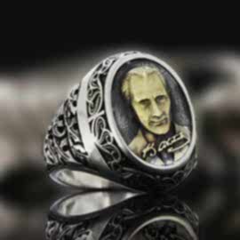K. Atatürk Siluet İmzalı Yüzük