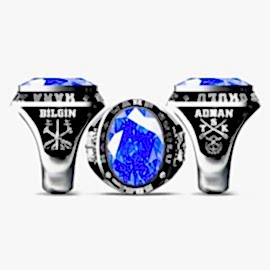 Taşlı Kara Harp Okulu Yüzüğü 1983, TSK Amblemli Havan Sembollü Harp Okulu Yüzüğü, KHO Anı Yüzüğü