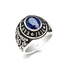 Taşlı Kara Harp Okulu Yüzüğü 1997, Harp Okulu 1997 Mezuniyet Yüzüğü, Harp Okulu Yüzüğü, KHO 1834 Yüzük