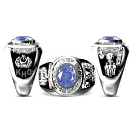 Taşlı Kara Harp Okulu 1834 Yüzük, Atatürk ve Asker Sembollü KHO Yüzüğü, Milli Savunma Bakanlığı Amblemli Harp Okulu Yüzüğü