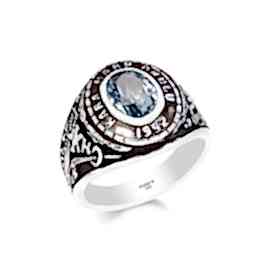 Taşlı KHO Yüzüğü, Kara Harp Okulu 1992-143. Dönem Yüzüğü, Harp Okulları Yüzüğü, Harp Okulu 1992 Mezuniyet Yüzüğü