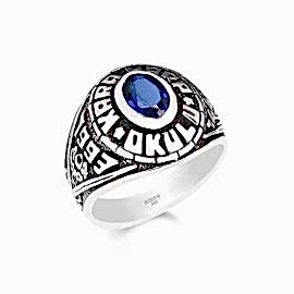 Taşlı 1993-144.Dönem Kara Harp Okulu Yüzüğü, KHO 1993 Yüzük, Harp Okulu 1993 Mezuniyet Yüzüğü, Harp Okulu Yüzüğü