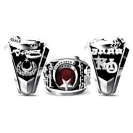 Taşlı Ay Yıldız Kara Harp Okulu Yüzüğü 2009, KHO Yüzük 2009, Harp Okulu Yüzüğü Atatürk İmzalı, KHO Anı Yüzüğü