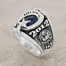 Kara Harp Okulu 2012 -163 Taşlı Yüzük, Ay Yıldız Pençeli KHO Yüzüğü, Harp Okulu Mezuniyet Yüzüğü, Harbiye 2012 Anı Yüzüğü