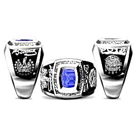 Kare Taşlı Osmanlı Devlet Armalı KHO Yüzüğü, Kara Harp Okulu Yüzüğü 2013, Atatürk Sembolü Temalı Harp Okulu Yüzüğü