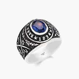 Kara Harp Okulu Harbiye 2001-152. Dönem Taşlı Yüzük, KHO Yüzüğü, Harp Okulu 2001 Mezuniyet Yüzüğü, Harbiye Anı Yüzüğü