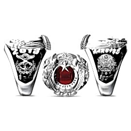 Kara Harp Okulu 2013-164 Yüzüğü, KHO TSK Amblemli Yüzük, Osmanlı Devlet Armalı Harp Okulu Yüzüğü, Harbiye Anı Yüzüğü