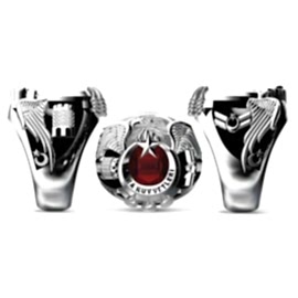 Kara Kuvvetleri Yüzüğü İstihkam 35/2018, KKK Yüzük, Tek Başlı Ay Yıldız Asker Yüzük