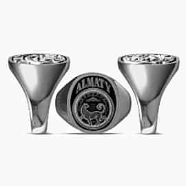 Kazakistan Almaty Arması Yüzüğü