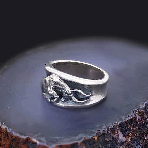 Kişiye Özel Boğa Burcu Kadın Yüzük