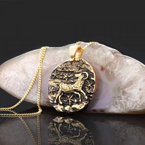 Koç Burcu Kolye Kişiye Özel Zodyak Koleksiyonu