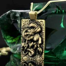 925 Ayar Özel Tasarım Ejderha Kolye