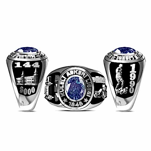 Kuleli Askeri Lisesi Yüzüğü 1990 Mezunu - 144. Dönem - 3000 Devresi