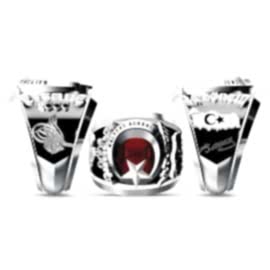 Gümüş Tasarım Maltepe Askeri Lisesi Yüzüğü