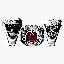 Maltepe Askeri Lisesi Yüzüğü Komando 3000