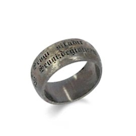 Mevlana Sözlü 925 Ayar Gümüş Alyans