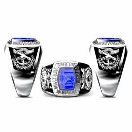 Milli Savunma Üniversitesi TSK Logolu Yüzüğü 2017, MSÜ Türk Silahlı Kuvvetleri Yüzük