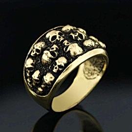 Kafatası Bant Yüzük