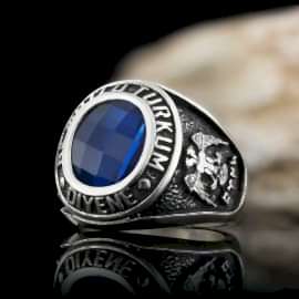 Ne Mutlu Türküm Diyene Selçuklu Kartalı Yüzüğü